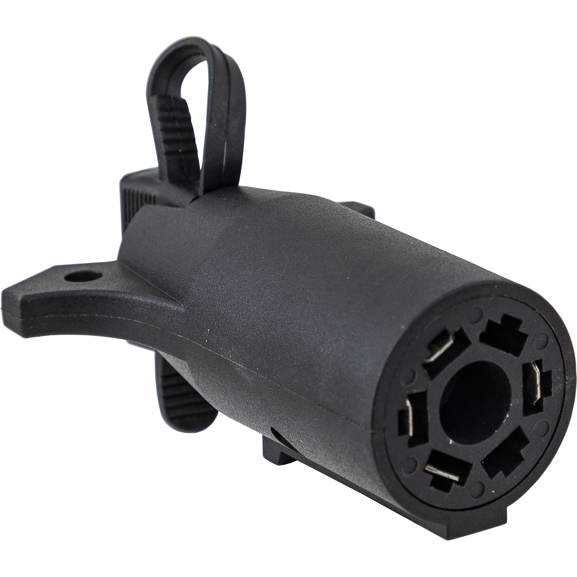 Buyers Products, 7-Way Flat to 4-Flat Plastic Trailer Connector, Connection Location Vehicle Side, Model# TC2074T